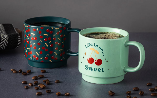 Thyme Table Coffee Mug 2 Pack