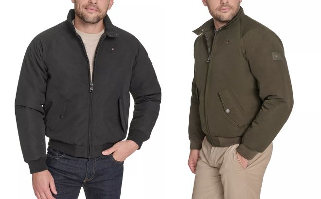 Tommy Hilfiger Mens New Modern Bomber Tommy Hilfiger Mens New Modern Bomber