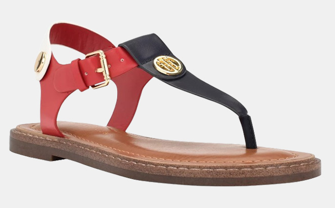 Tommy Hilfiger Womens Bennia Flat Thong Sandal Tommy Hilfiger Womens Bennia Flat Thong Sandal