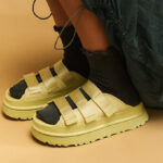 UGG Goldenglow Platform Slides