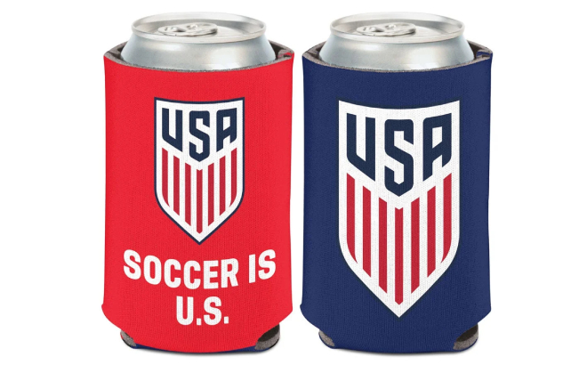 United States Mens National Soccer Team Logo 12 oz Can Cooler United States Mens National Soccer Team Logo 12 oz Can Cooler