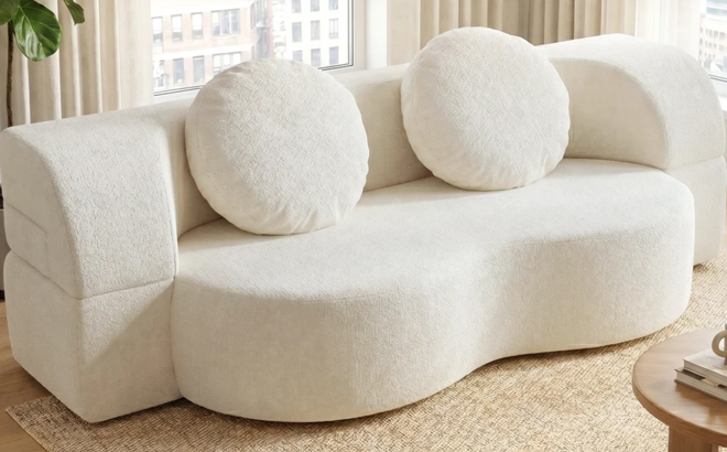 Upholstered Convertible Futon Sofa Upholstered Convertible Futon Sofa