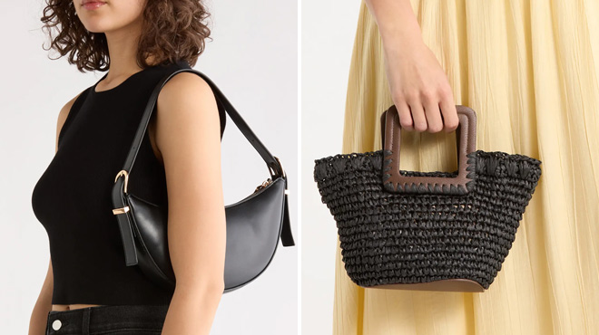 Urban Expressions Crescent Shoulder Bag Urban Expressions Crescent Shoulder Bag
