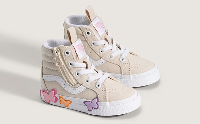 VANS Toddler Sk8 Hi Side Zip Shoes VANS Toddler Sk8 Hi Side Zip Shoes