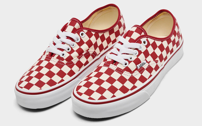 Vans Authentic Check Casual Shoes Vans Authentic Check Casual Shoes