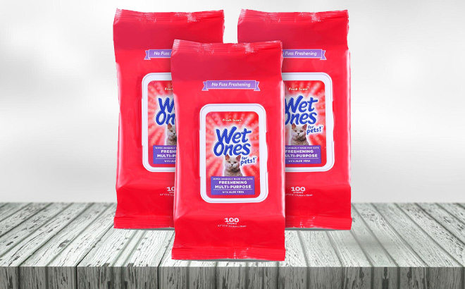 Wet Ones 100 Count Multipurpose Cat Wipes 3 Pack Wet Ones 100 Count Multipurpose Cat Wipes 3 Pack