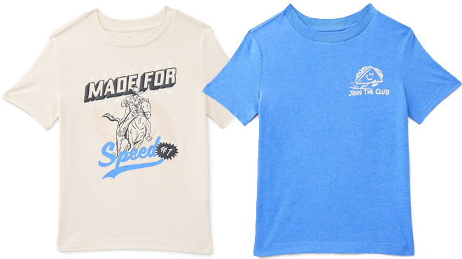 Wonder Nation Little Boys Graphic Tee Wonder Nation Little Boys Graphic Tee
