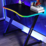 X Rocker Kids Junior Pulsar Gaming Desk with RGB Lighting