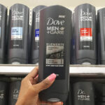 A Person Holding Dove MenCare Body Wash