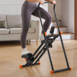 A Person Using the Kingsmith Stepper Climbing Machine