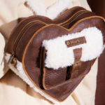 A Person Wearing Dr Martens Heart Backpack