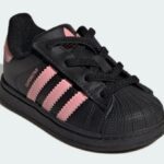 Adidas kids superstar ii comfort closure elastic lace shoes