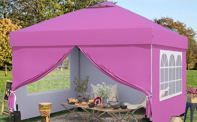 Ainfox 10x10 Pop Up Canopy Tent
