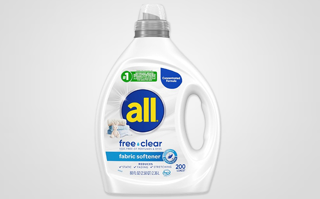 All Free Clear Liquid Fabric Softener