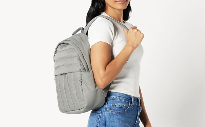 Amazon Essentials Womens Small Quilted Backpack Amazon Essentials Womens Small Quilted Backpack