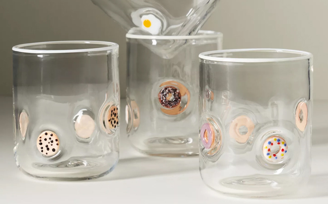 Anthropologie Brunch Icon Juice Glass