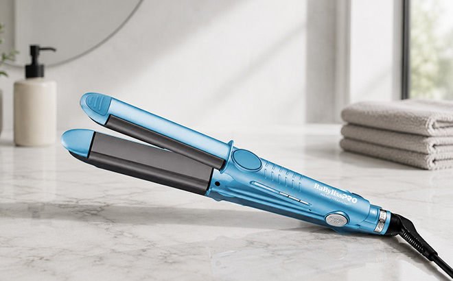 BaBylissPRO Nano Titanium Curved Styling Iron