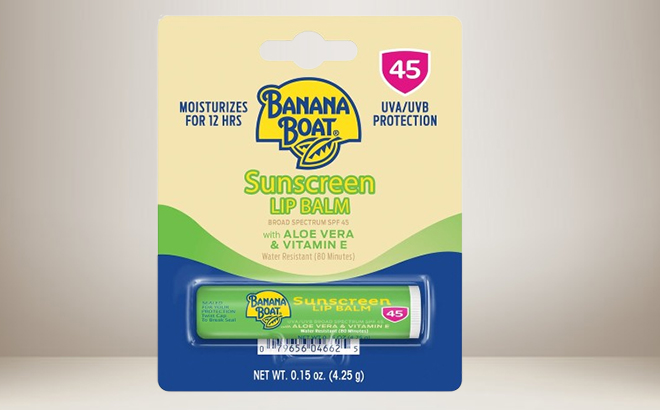 Banana Boat After Sun Lip Sunscreen SPF 45