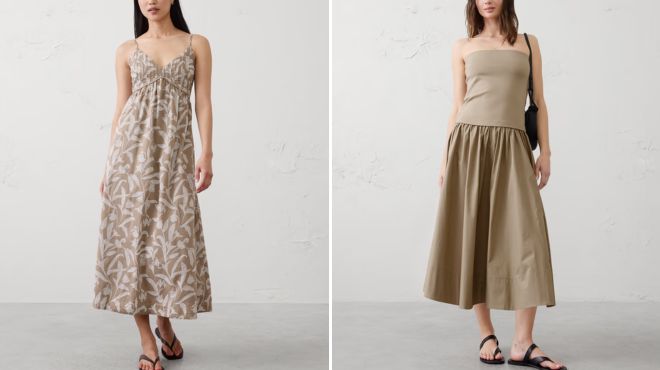 Banana Republic Factory Midi Dresses