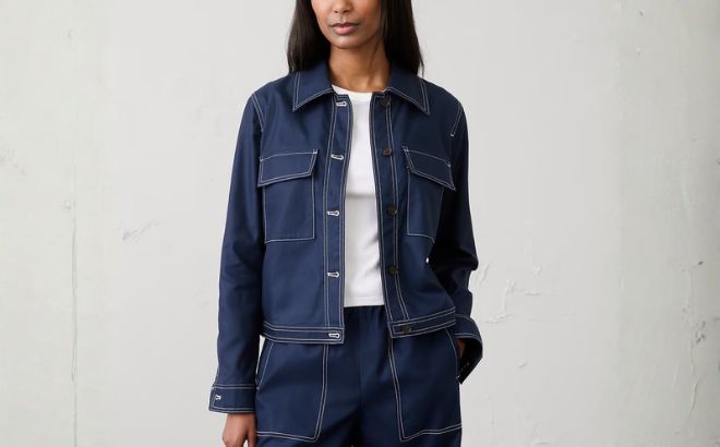 Banana Republic Factory Womens Twill Jacket
