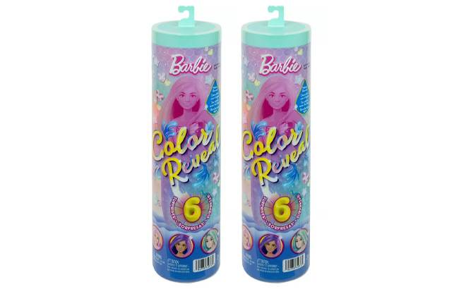 Barbie Color Reveal Mermaid Series Doll and Accessories with 6 Surprises Barbie Color Reveal Mermaid Series Doll and Accessories with 6 Surprises
