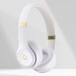Beats Solo 4 Bluetooth Wireless On Ear Headphones in Warm White