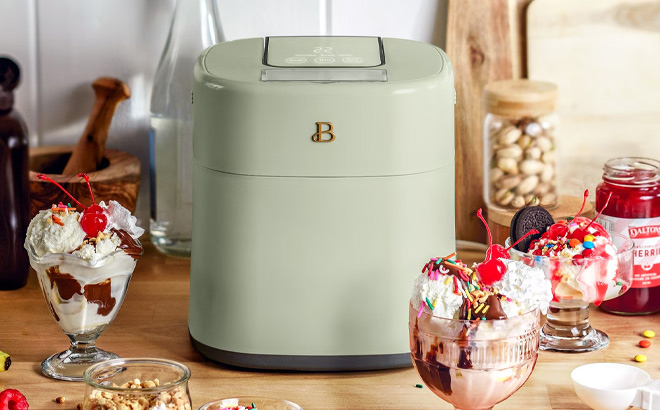 Beautiful 1 5 Quart Ice Cream Maker with Touch Activated Display