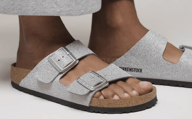 Birkenstock Arizona Glitter Sandals Birkenstock Arizona Glitter Sandals