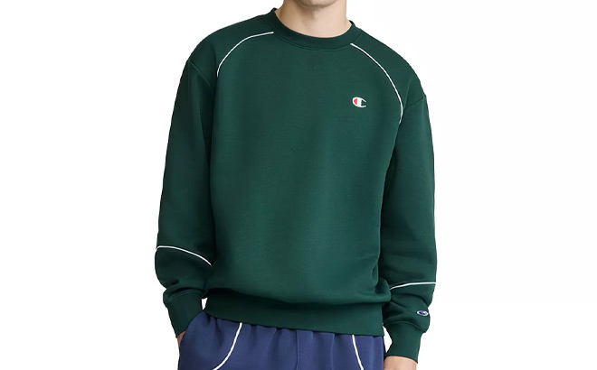 Champion Mens Goalkeeper Crewneck Sweatshirt Champion Mens Goalkeeper Crewneck Sweatshirt