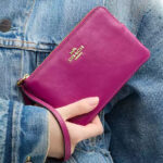 Coach Corner Zip Wristlet new color