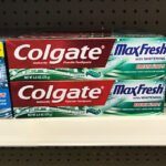 Colgate Max Fresh Toothpastes on the Shelf