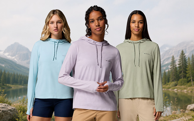 Columbia Womens Sun Trek Hoodie II