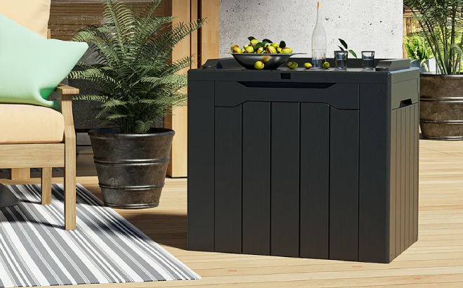 Devoko 32 Gallon Water Resistant Lockable Deck Box