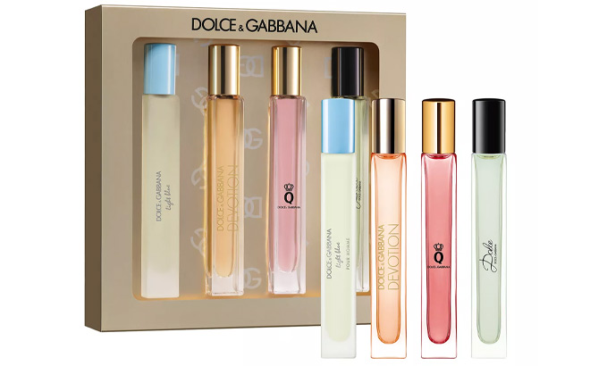 Dolce Gabbana 4 Piece Mix Set For Her Gift Set Dolce Gabbana 4 Piece Mix Set For Her Gift Set