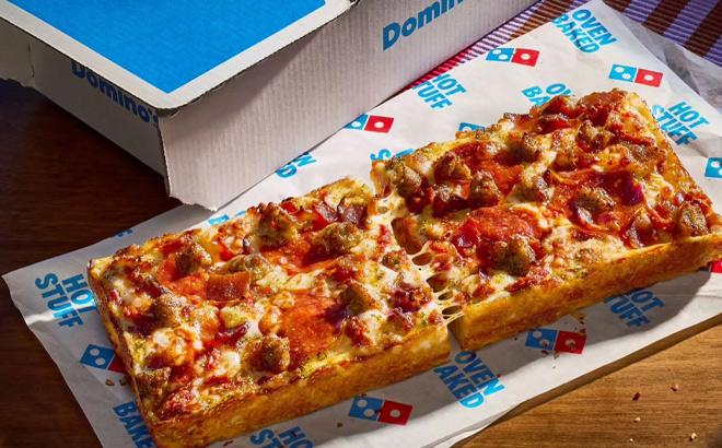 Dominos Detroit Pizza Dominos Detroit Pizza