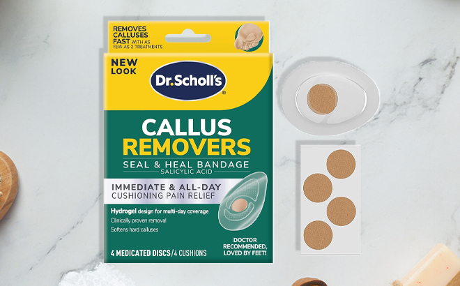 Dr Scholls Callus Remover Seal Heal Bandage with Hydrogel Technology Dr Scholls Callus Remover Seal Heal Bandage with Hydrogel Technology