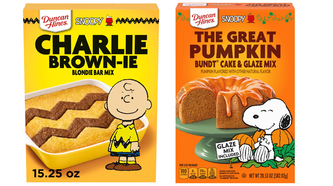 Duncan Hines Peanuts Charlie Brown ie Blondie Bar