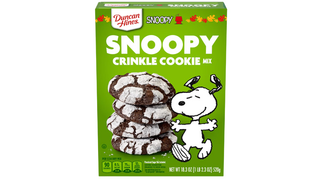 Duncan Hines Snoopy Crinkle Cookies Mix