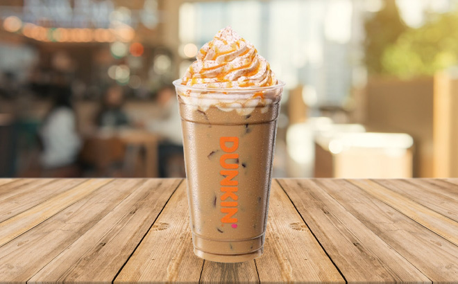 Dunkin Pumpkin Spice Latte