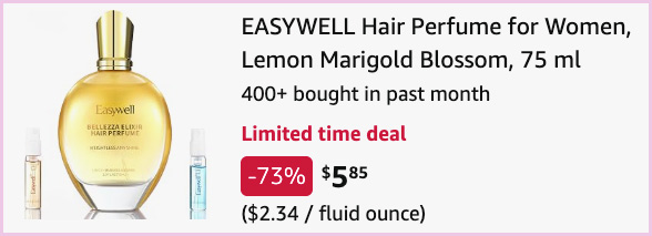 Easywell Womens Hair Perfume at Checkout Easywell Womens Hair Perfume at Checkout