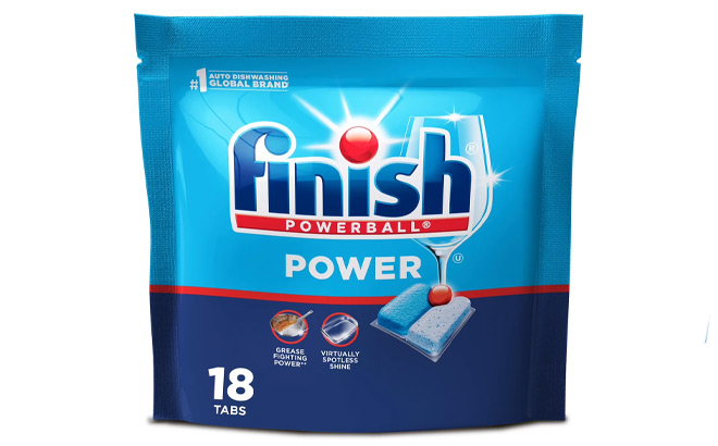 Finish Dishwasher Pods 18 Count