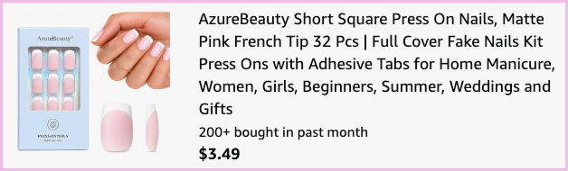 French Press On Nails at Checkout French Press On Nails at Checkout