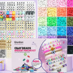 Gionlion Clay Beads Bracelet Making Kit