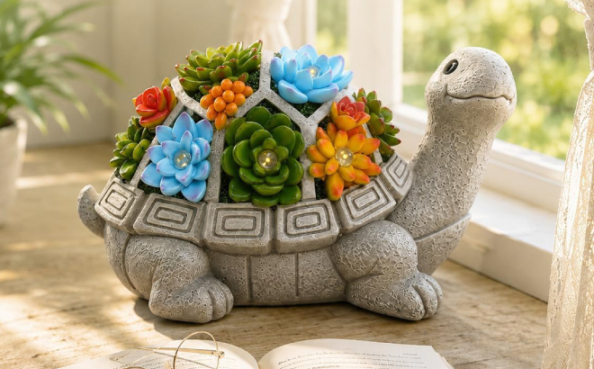 Hakol Solar Garden Outdoor Statue Turtle Hakol Solar Garden Outdoor Statue Turtle