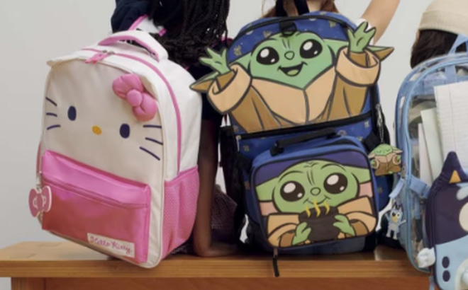Hello Kitty Kids Big Face Backpack with Bow Hello Kitty Kids Big Face Backpack with Bow