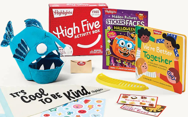 High Five Activity Box Explore Fall
