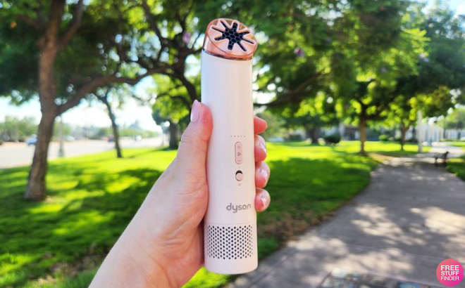HushJet Mini Cool Handheld Fan in Hand HushJet Mini Cool Handheld Fan in Hand
