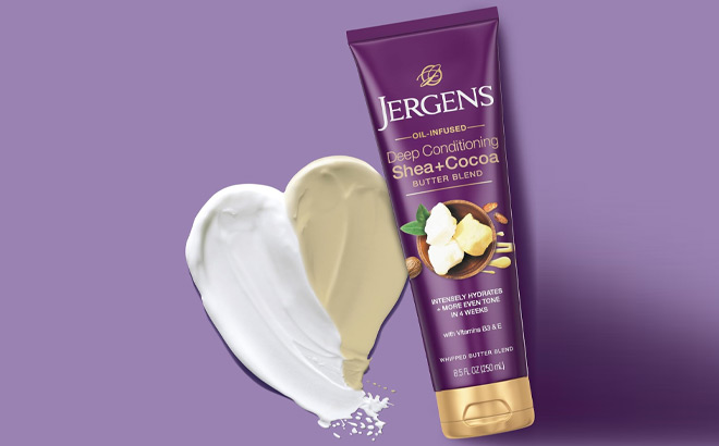 Jergens 8.5 Ounce Shea and Cocoa Whipped Body Butter Lotion Jergens 8.5 Ounce Shea and Cocoa Whipped Body Butter Lotion