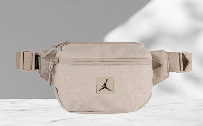 Jordan Cordura Crossbody Logo Bag in Brown