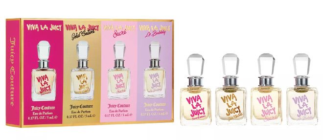 Juicy Couture 4 Piece Viva La Travel Size Eau De Parfum Gift Set 2 Juicy Couture 4 Piece Viva La Travel Size Eau De Parfum Gift Set 2